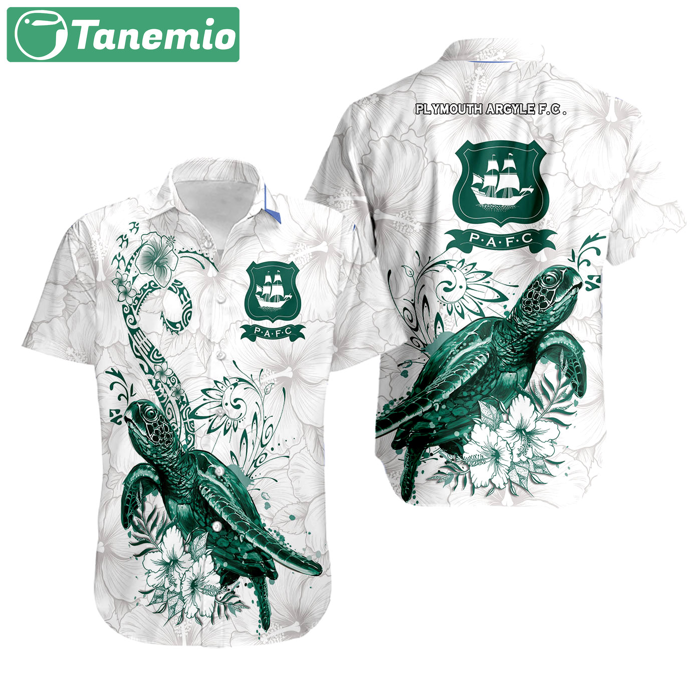 Plymouth argyle fc hawaiian shirt Hawaii Shirt Shorts & Flip Flops