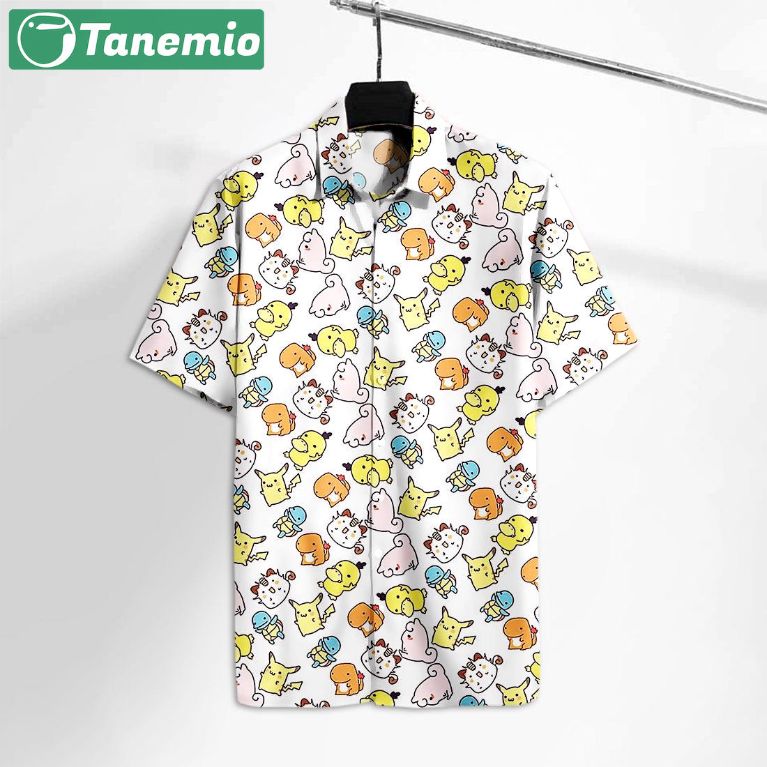 Pokemon hawaiian shirt  hawaiian shirt for women men  hawaiian shirt custom Hawaii Shirt Shorts & Flip Flops