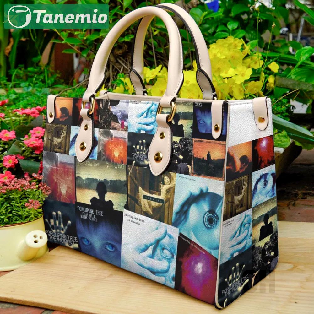 Porcupine tree leather bag for women gift 3947 Women Leather Hand Bag