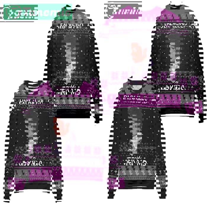 Prince dearly beloved merry christmas ugly christmas sweater ? blackhot 2025 style 194 Christmas Ugly Sweater