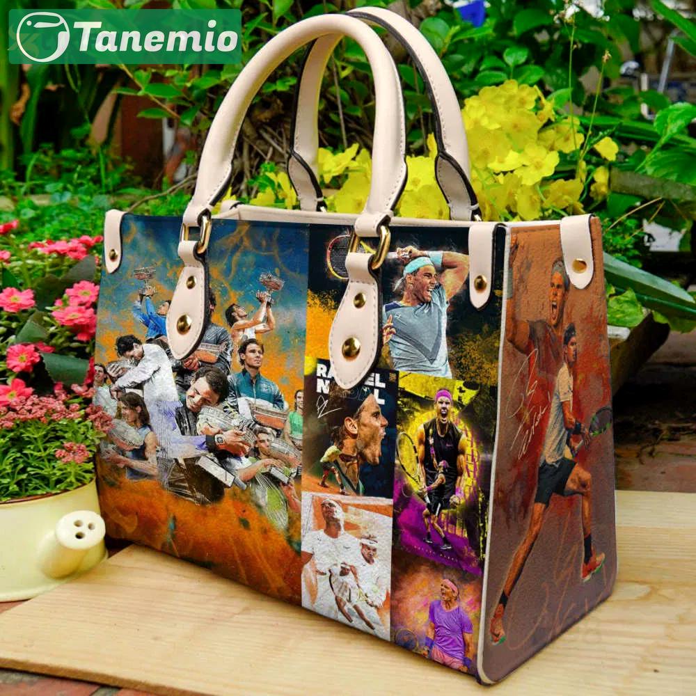 Rafael nadal 1 leather handbag for women gift 2399 Women Leather Hand Bag