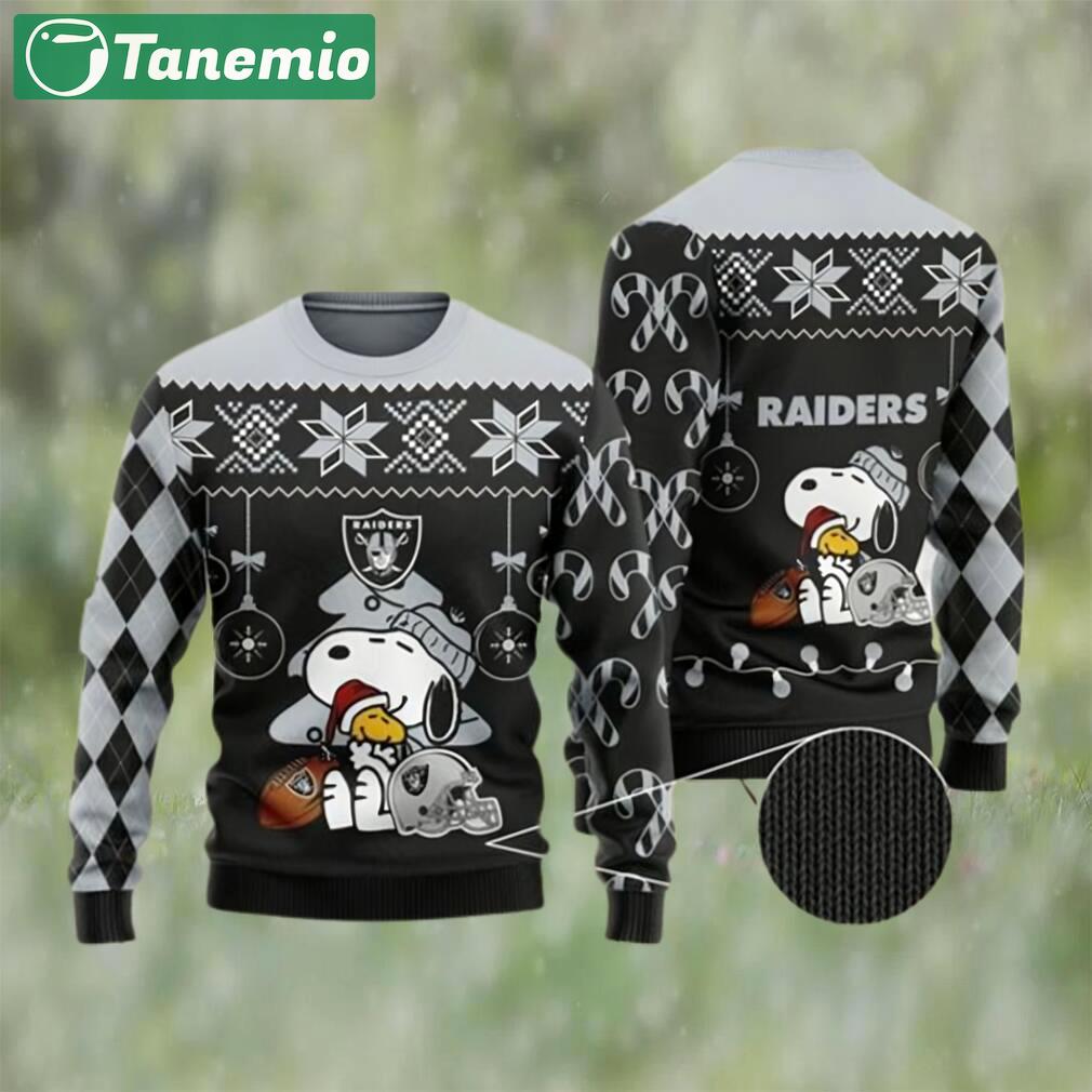 Raiders ugly sweater peanuts snoopy ugly christmas sweater 3d gift for christmas Christmas Ugly Sweater