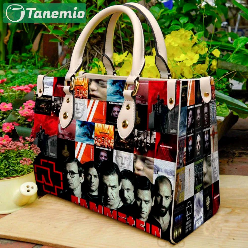 Rammstein 1a leather handbag 3349 Women Leather Hand Bag