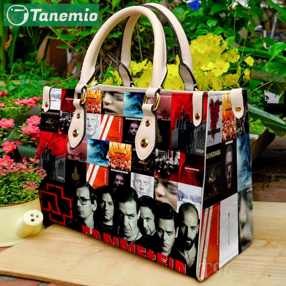 Rammstein leather handbag for women gift 2581 Women Leather Hand Bag