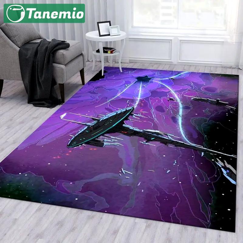 Rick and morty 62 area rug living room and bed room rug rug regtangle carpet floor decor home decor Rectangle Rug