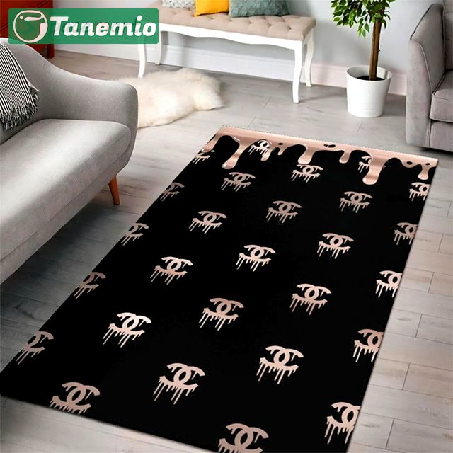 Rugs in living room and bedroom - Chanel 57 area rug carpet living room and bedroom rug carpet rug - rugs Rectangle Rug