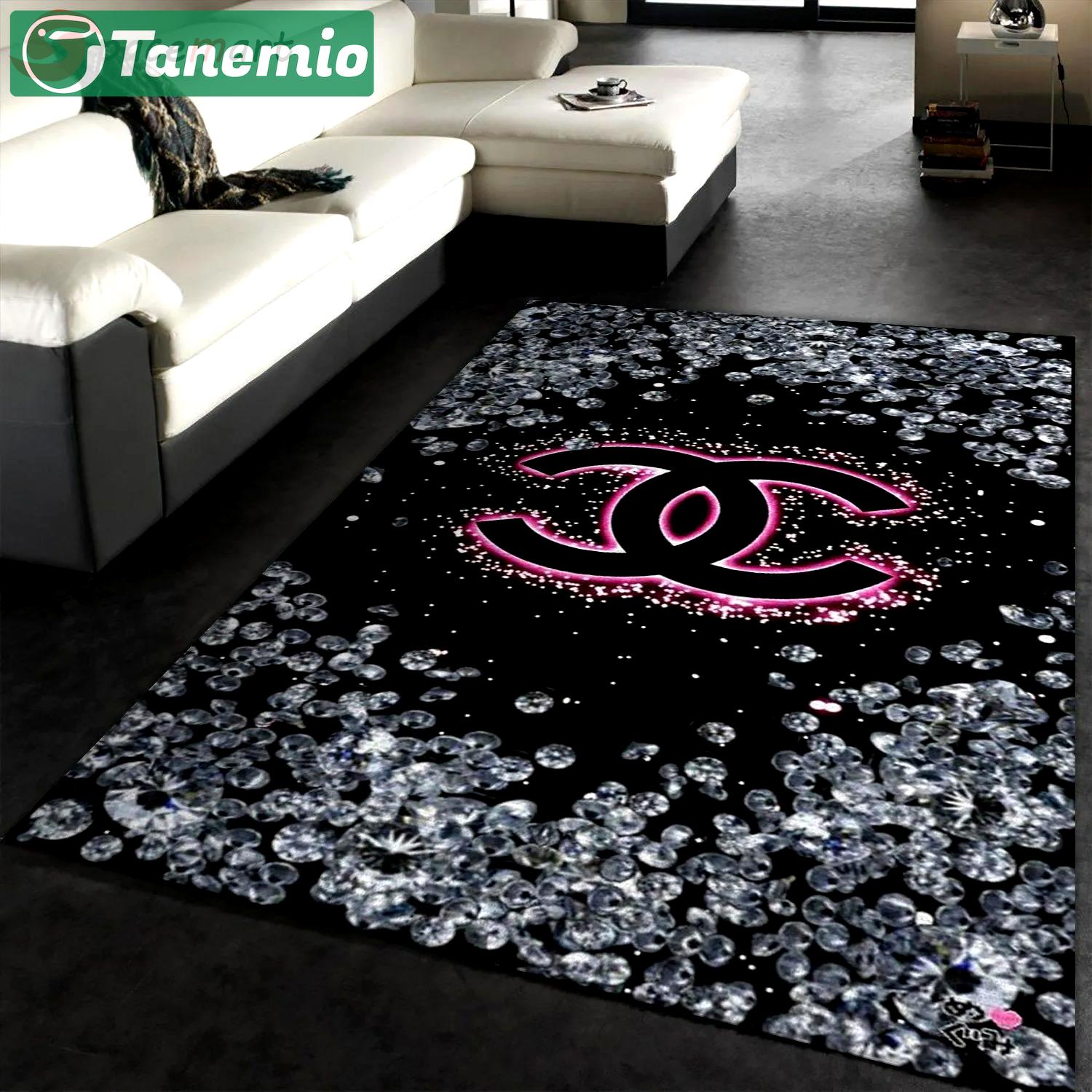 Rugs in living room and bedroom - Chanel area rugs living room carpet local brands floor decor the us decor large (5ft x 8ft) - rugs Rectangle Rug