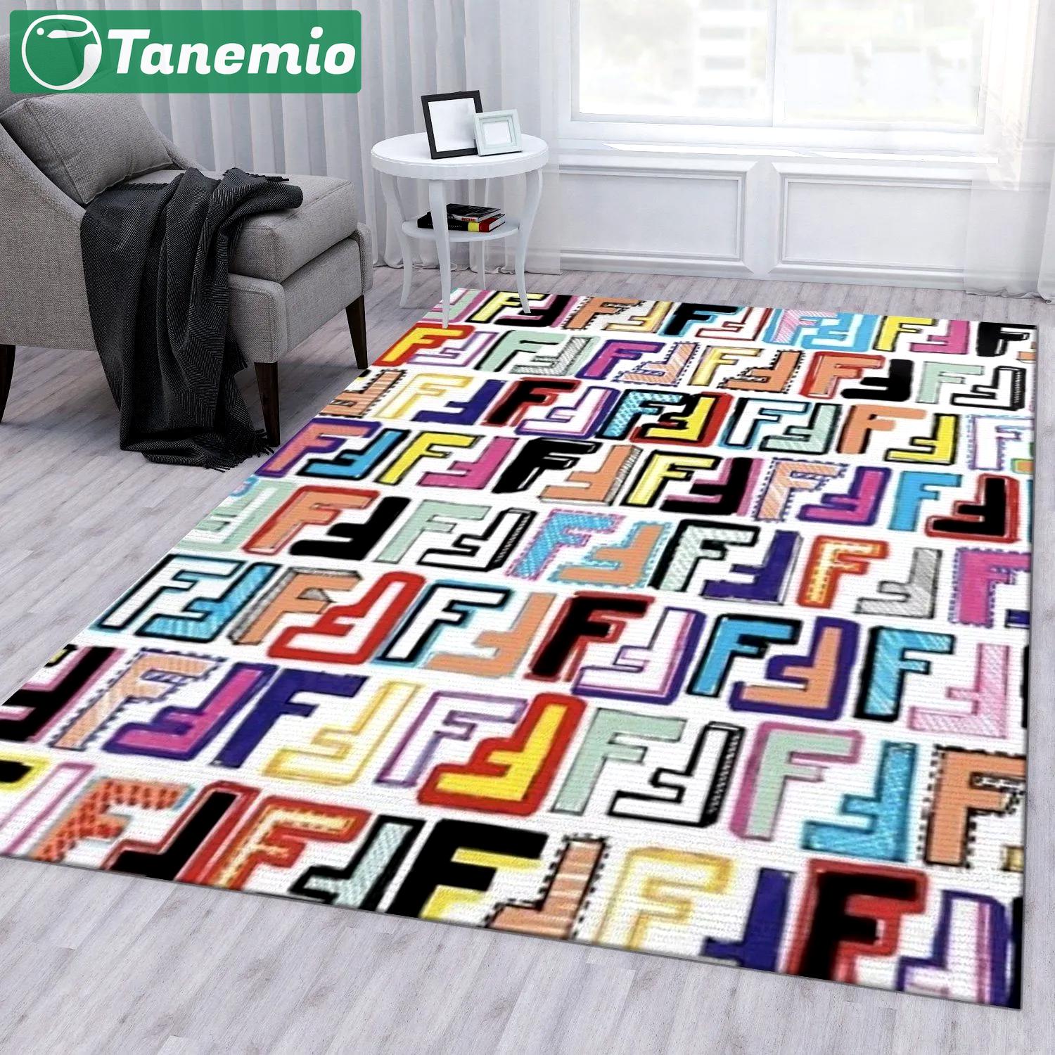 Rugs in living room and bedroom - Fendi area rug for christmas living room rug carpet christmas gift floor mats keep warm in winter Rectangle Rug