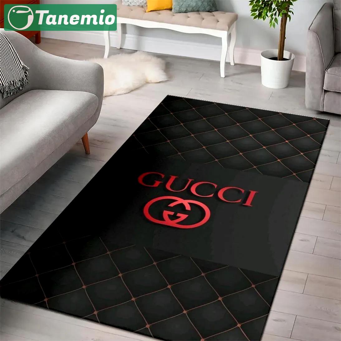 Rugs in living room and bedroom - Gucci black luxury area rug for living room bedroom carpet home decorations mat type 1 Rectangle Rug