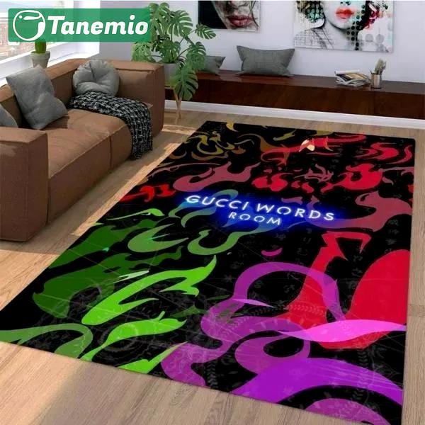 Rugs in living room and bedroom - Gucci inspired luxury area rug for living room bedroom carpet home decorations mat Rectangle Rug