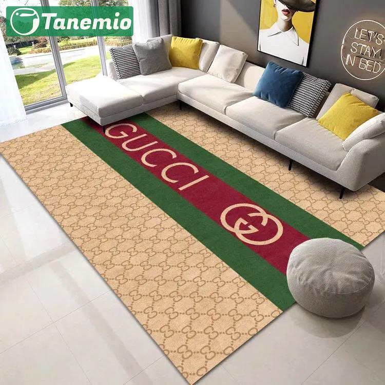 Rugs in living room and bedroom - Gucci stripe luxury area rug 08 for living room bedroom carpet floor mats keep warm in winter mat Rectangle Rug