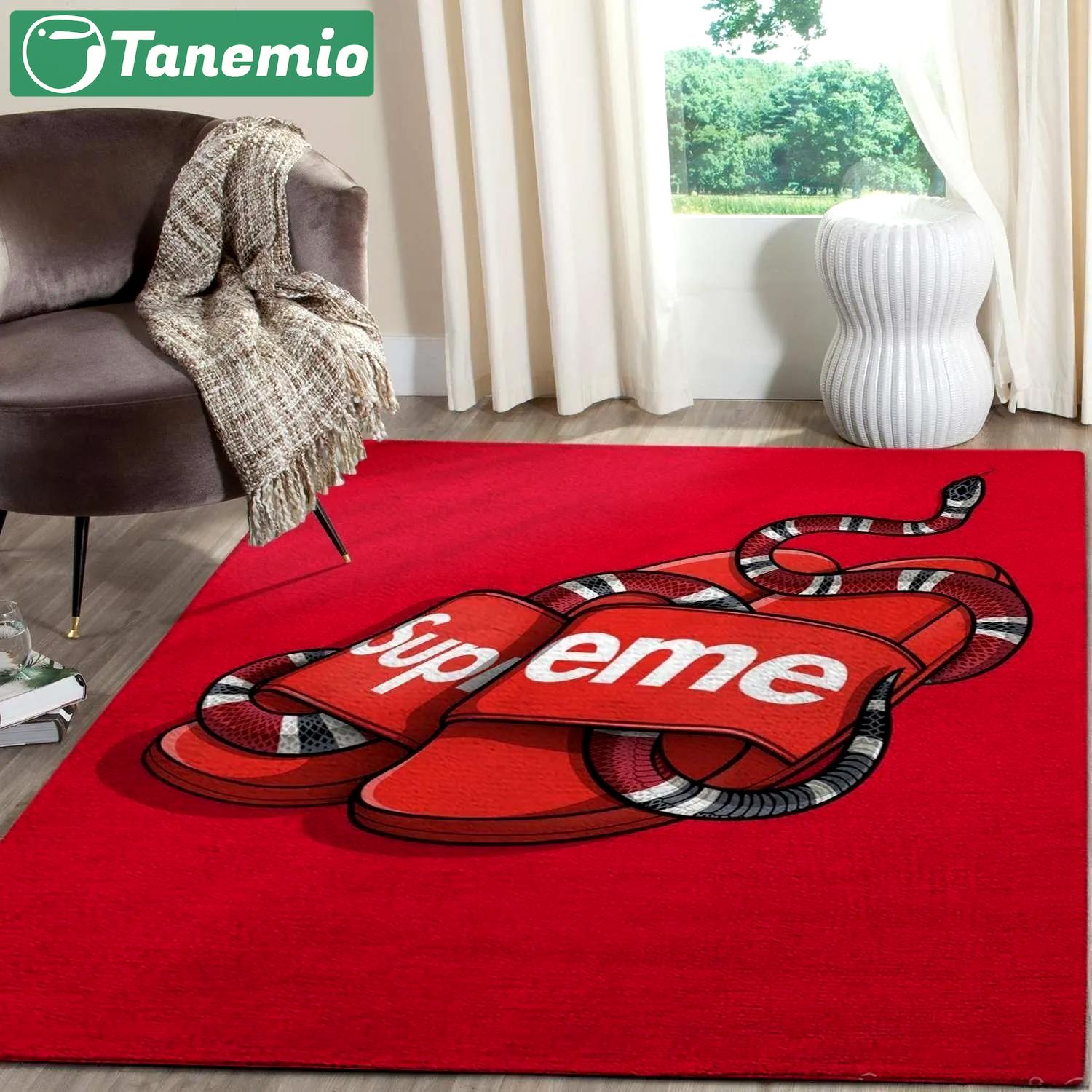 Rugs in living room and bedroom - Gucci supreme luxury area rug for living room bedroom carpet floor mats keep warm in winter mat Rectangle Rug