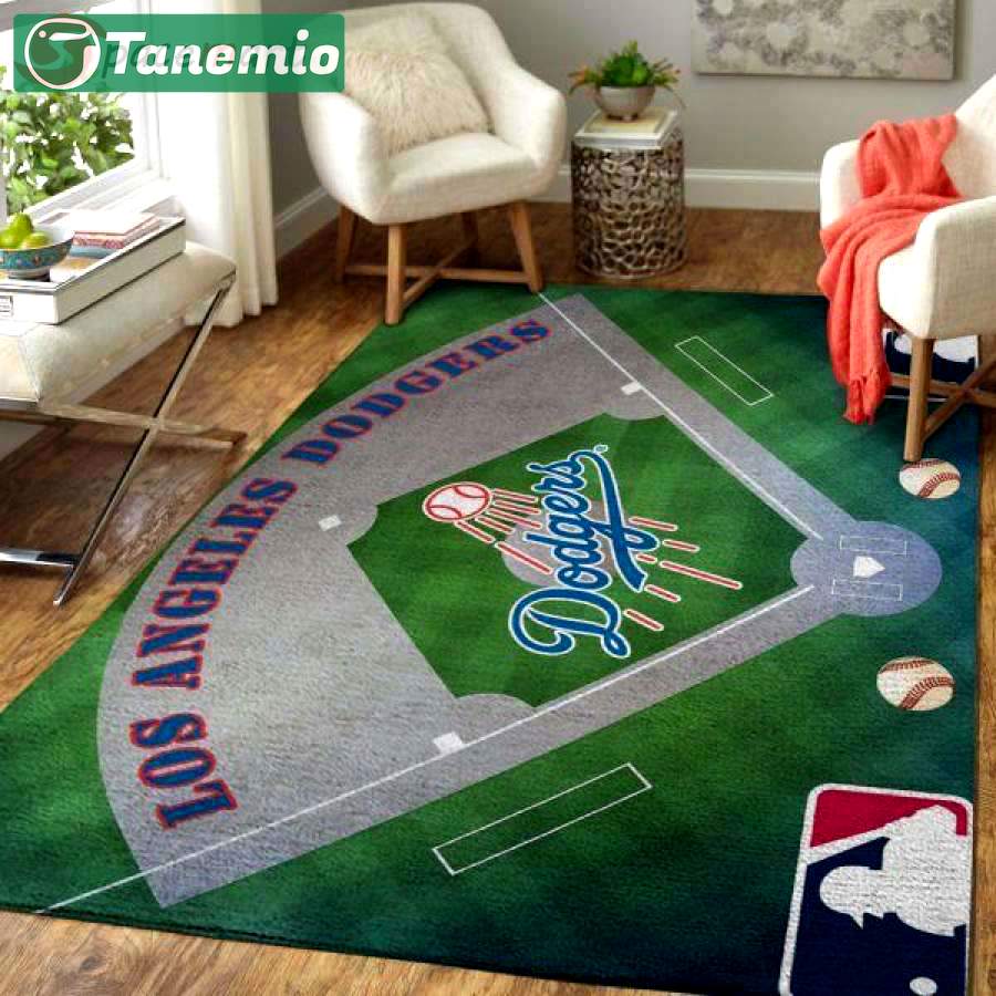 Rugs in living room and bedroom - Los angeles dodgers area rugs living room carpet christmas gift floor decor rcdd81f33137 - rugs Rectangle Rug