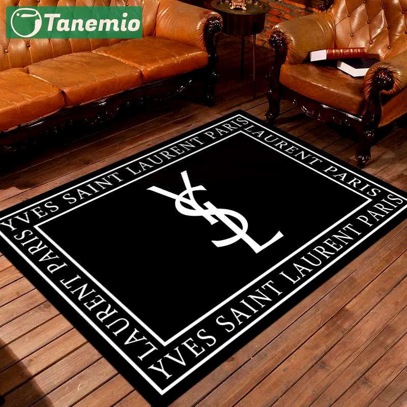 Rugs in living room and bedroom - Yves saint laurent luxury area rug for living room bedroom carpet floor mats keep warm in winter mat Rectangle Rug