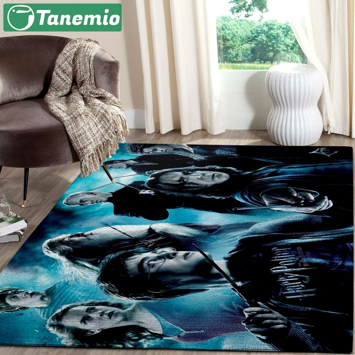 Rugs in living room and bedroom dumbledore and snape Rectangle Rug