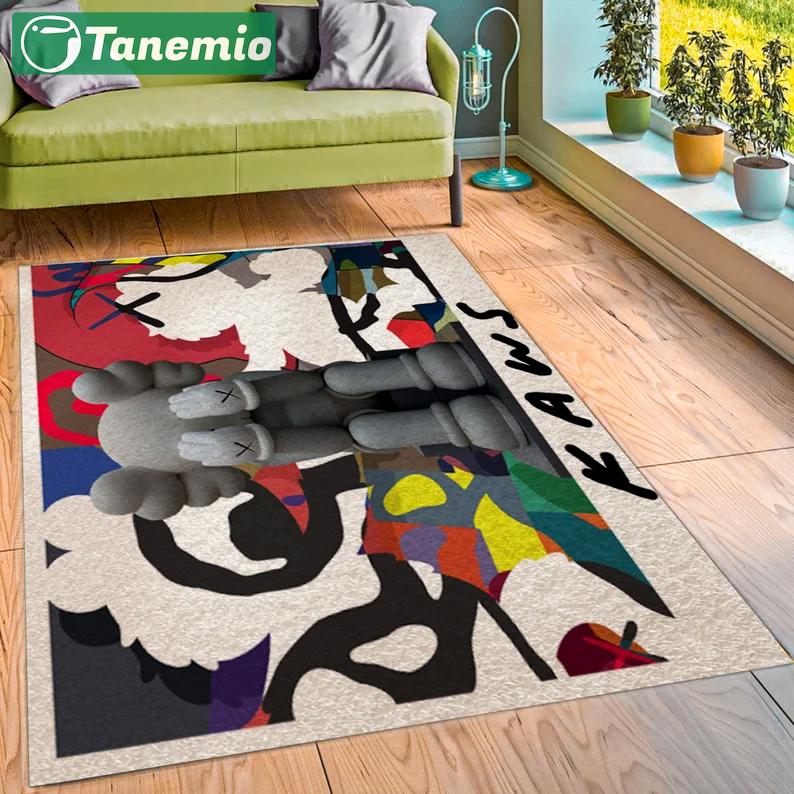 Rugs in living room and bedroom hypebeast rug- fashion hypebeast rug- hypebeast rug home decor- hypebeast rug- rug for living room- shoes rug- living room decor Rectangle Rug