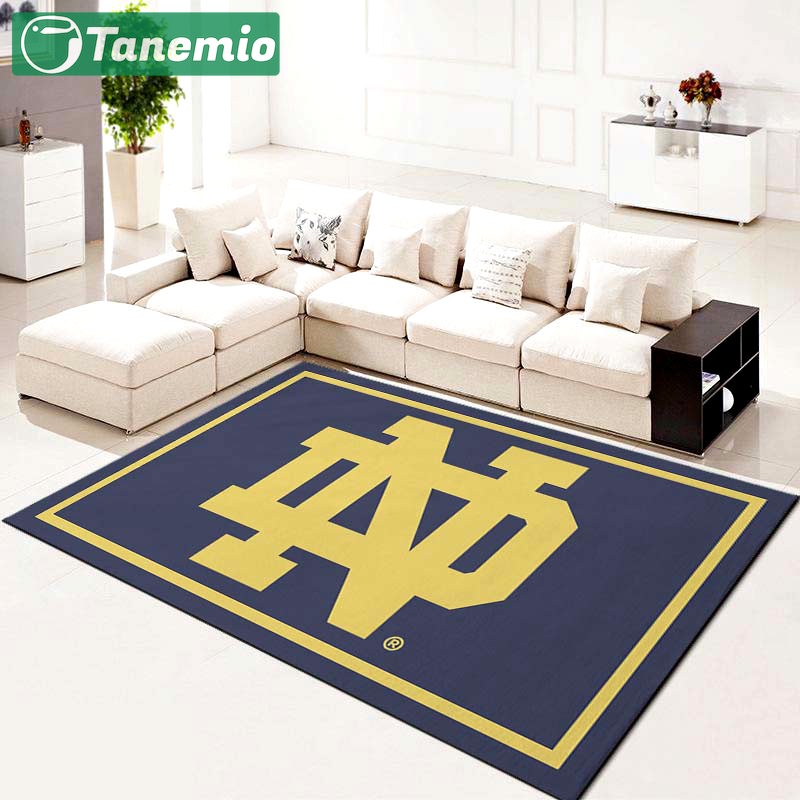 Rugs in living room and bedroom notre dame fighting irish football team ncaa living room carpet kitchen area rugs Rectangle Rug