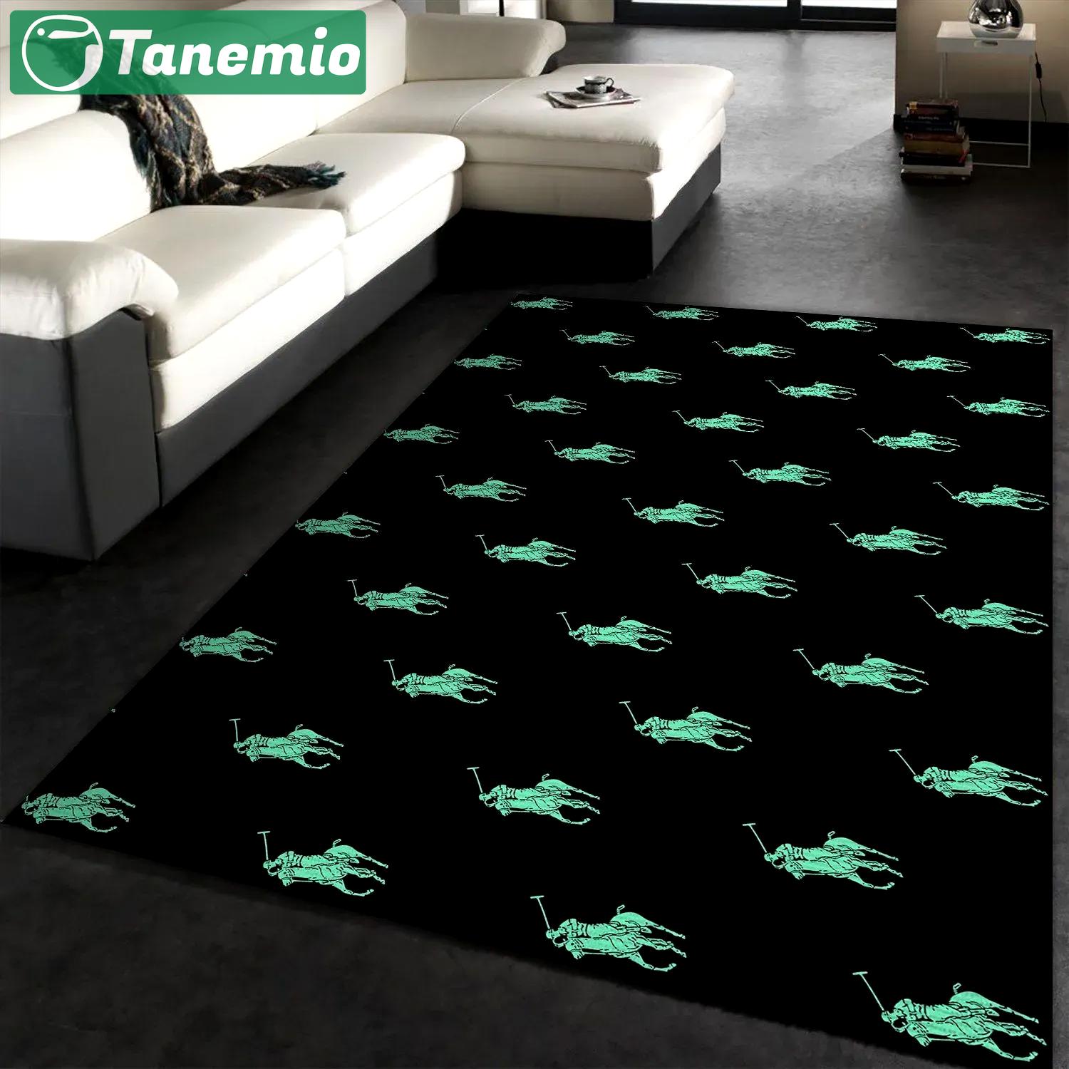 Rugs in living room and bedroom ralph lauren fashion logo limited luxury brand rug carpet home decor 01 Rectangle Rug