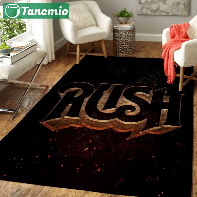 Rugs in living room and bedroom rush sign music symbols art area rug living room rug home decor floor decor Rectangle Rug