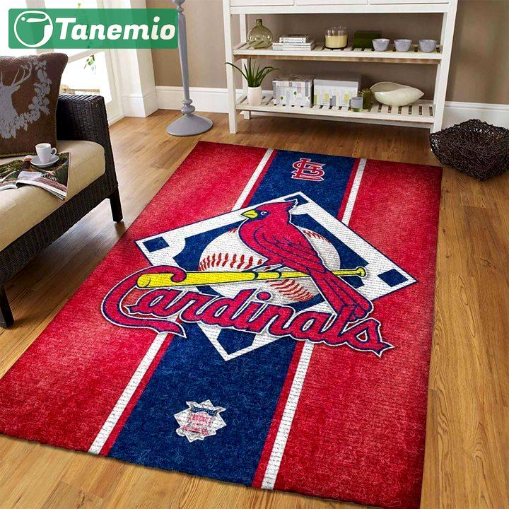 Rugs in living room and bedroom stlouis cardinals mlb baseball area rug baseball floor decor rcdd81f31554 Rectangle Rug