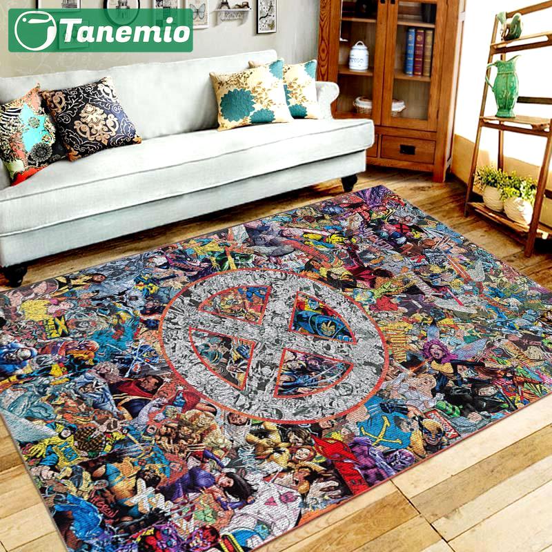 Rugs in living room and bedroom x men area rug Rectangle Rug