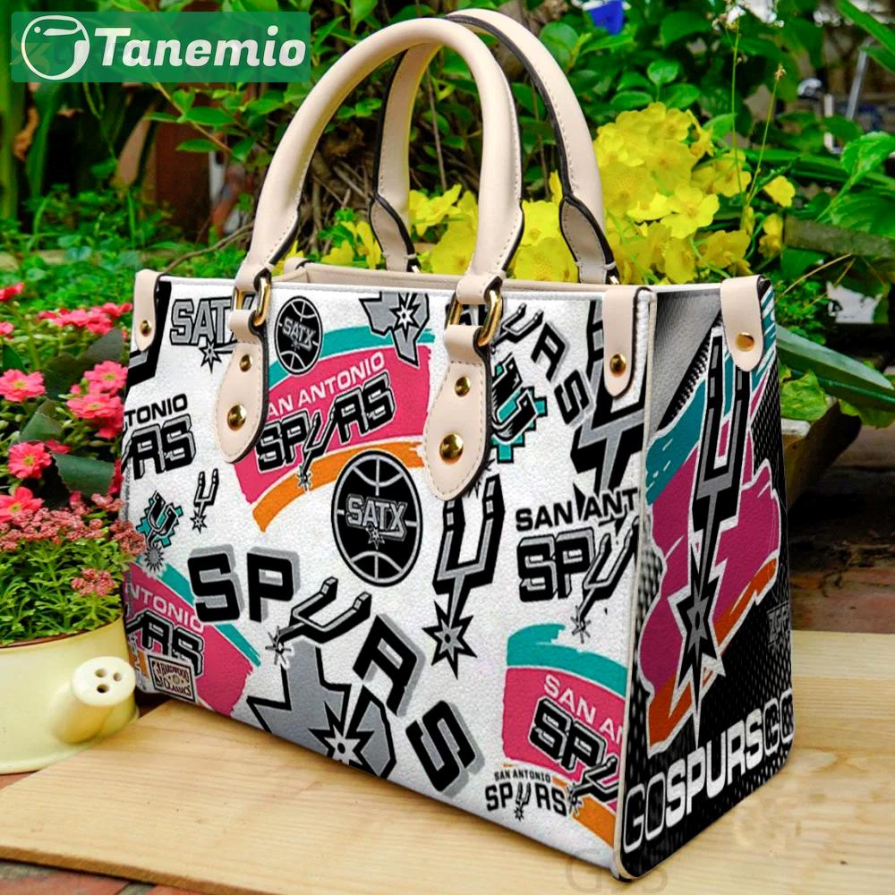 San antonio spurs a1 leather bag g95 1618 Women Leather Hand Bag