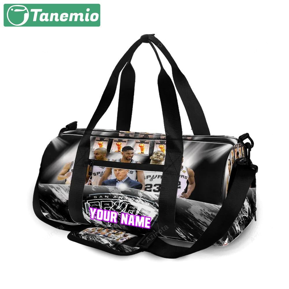 San antonio spurs all players12 personalized name travel bag gym bag 2411 Travel Bag