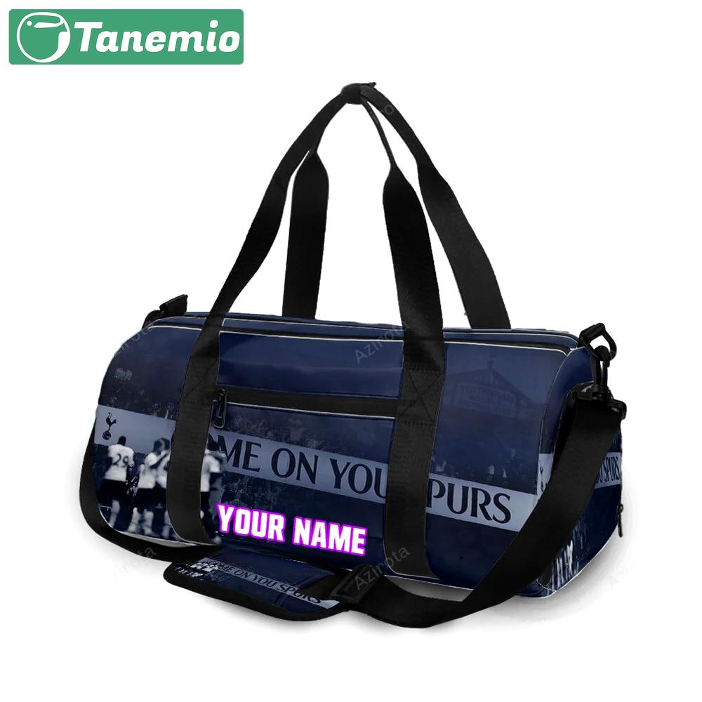 San antonio spurs come on you spurs personalized name travel bag gym bag 2267 Travel Bag