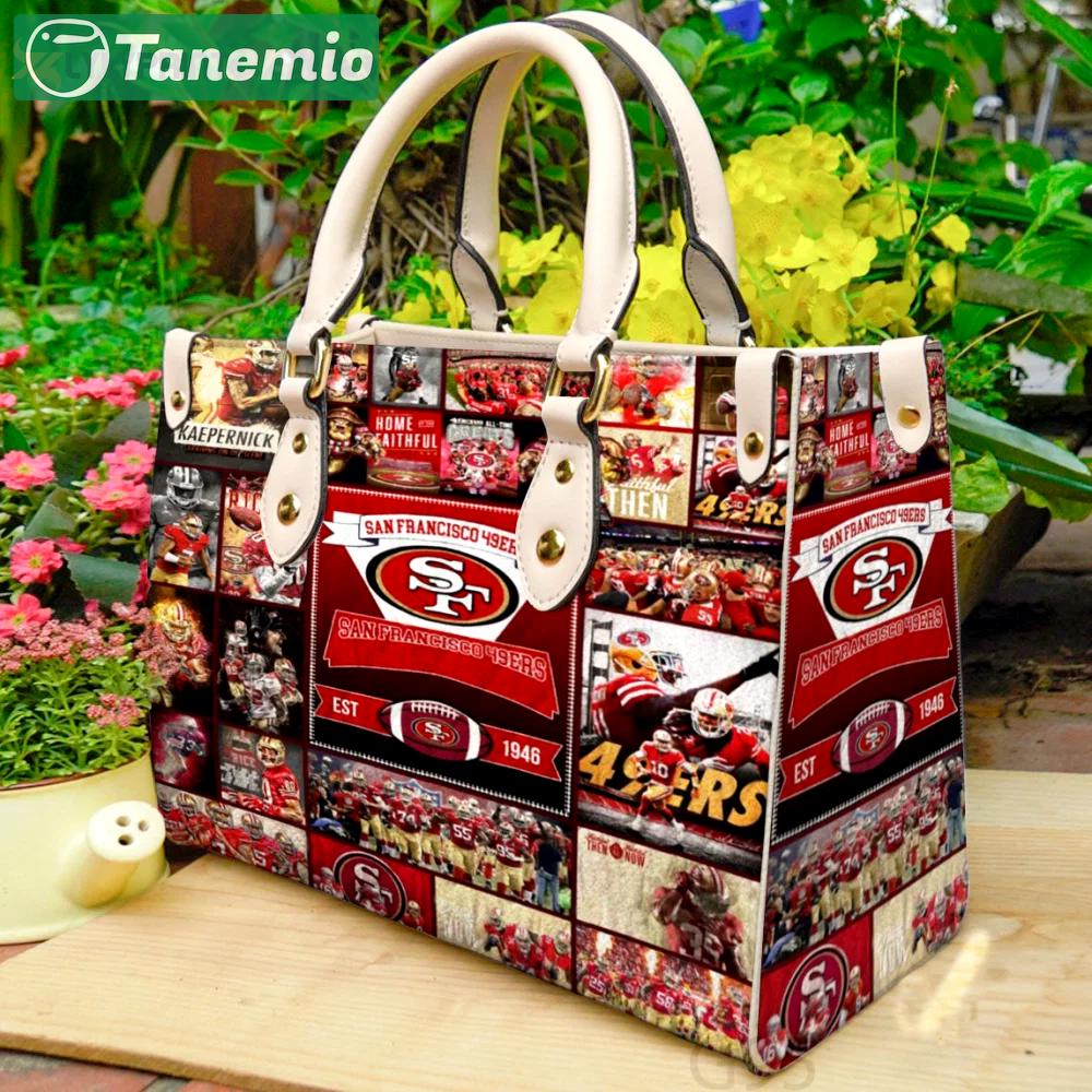 San francisco 49ers love 1i leather bag for women gift 1074 Women Leather Hand Bag