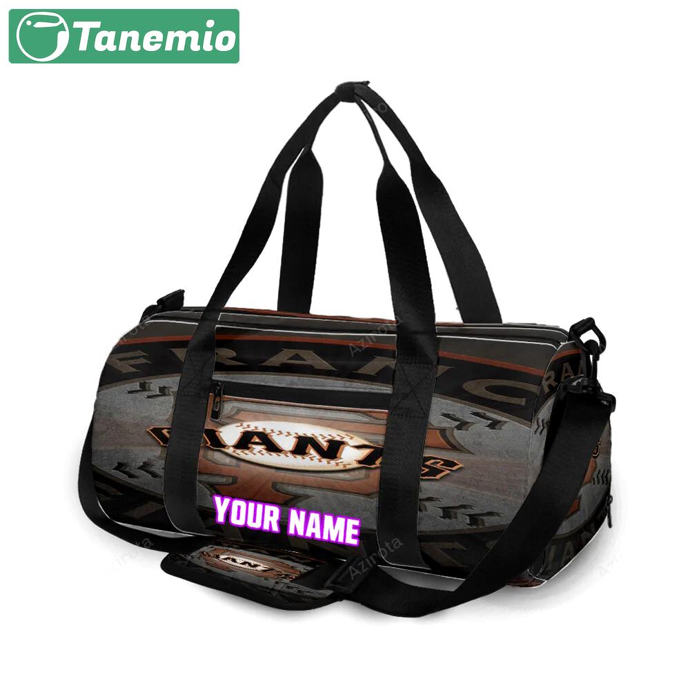 San francisco giants art 14 personalized name travel bag gym bag 2469 Travel Bag