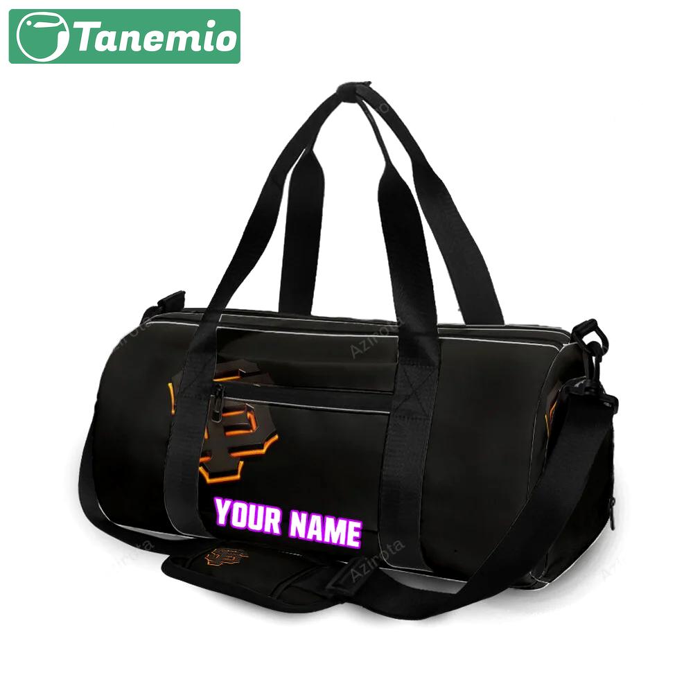San francisco giants art 7 personalized name travel bag gym bag 2467 Travel Bag