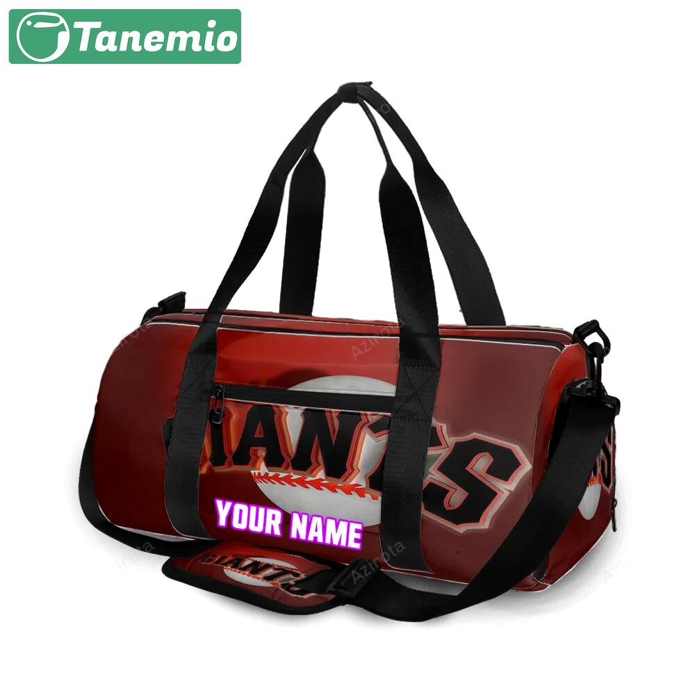 San francisco giants art 9 personalized name travel bag gym bag 2516 Travel Bag