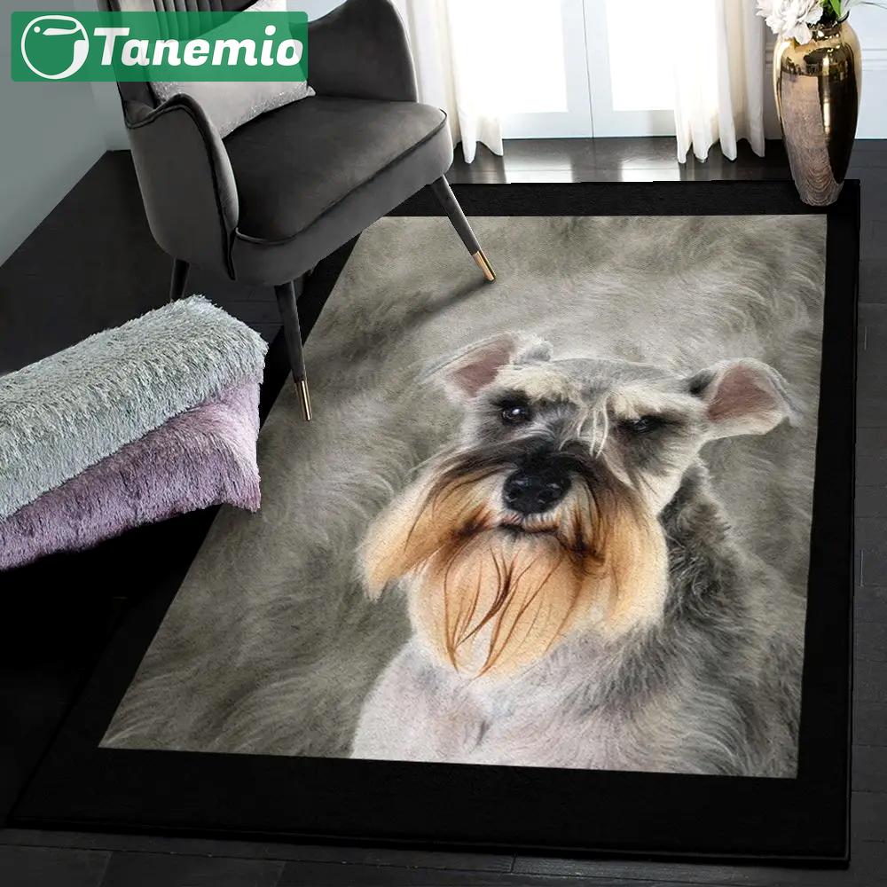 Schnauzer kitchen rugs, schnauzer rug Rectangle Rug