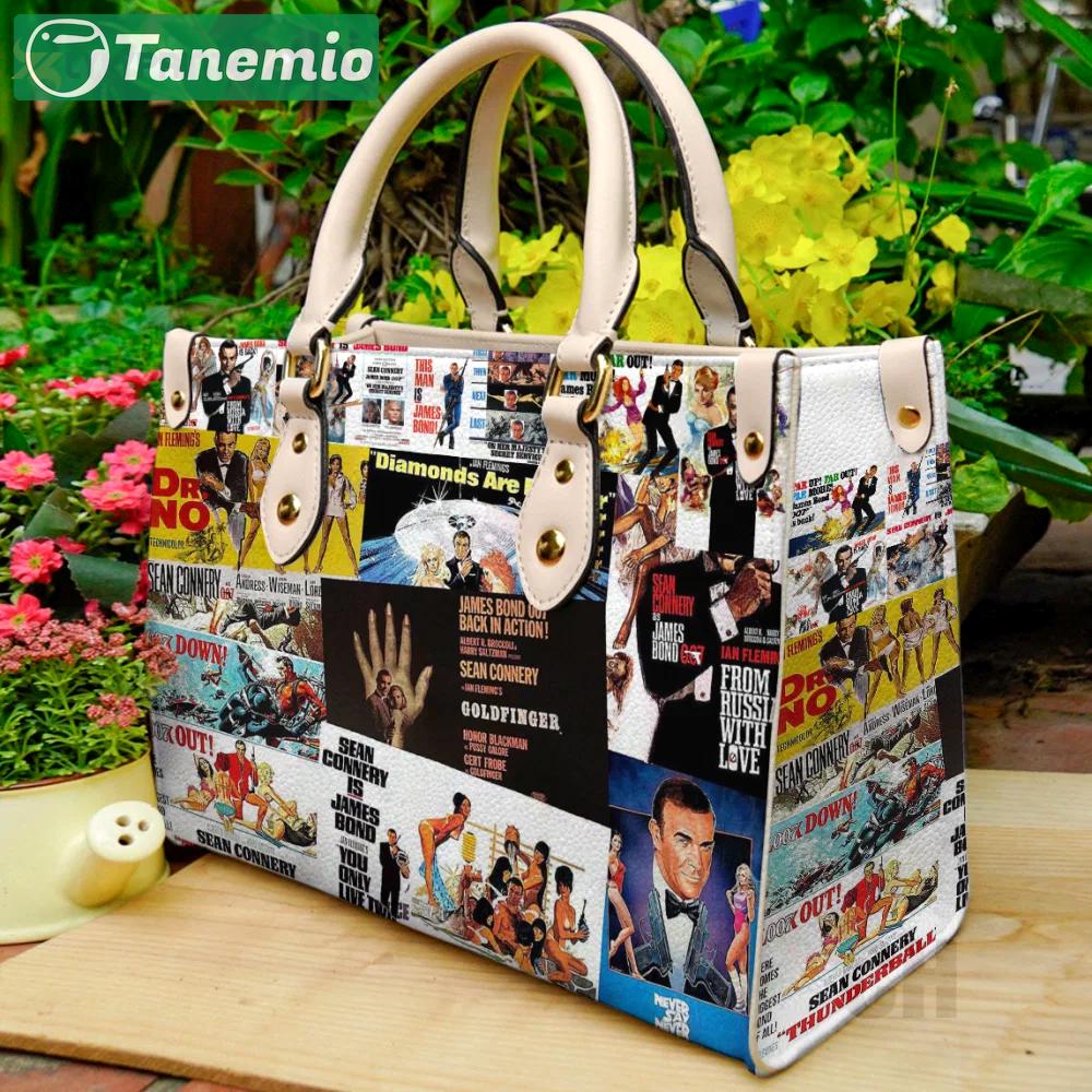 Sean connery leather bag for women gift 1193 Women Leather Hand Bag