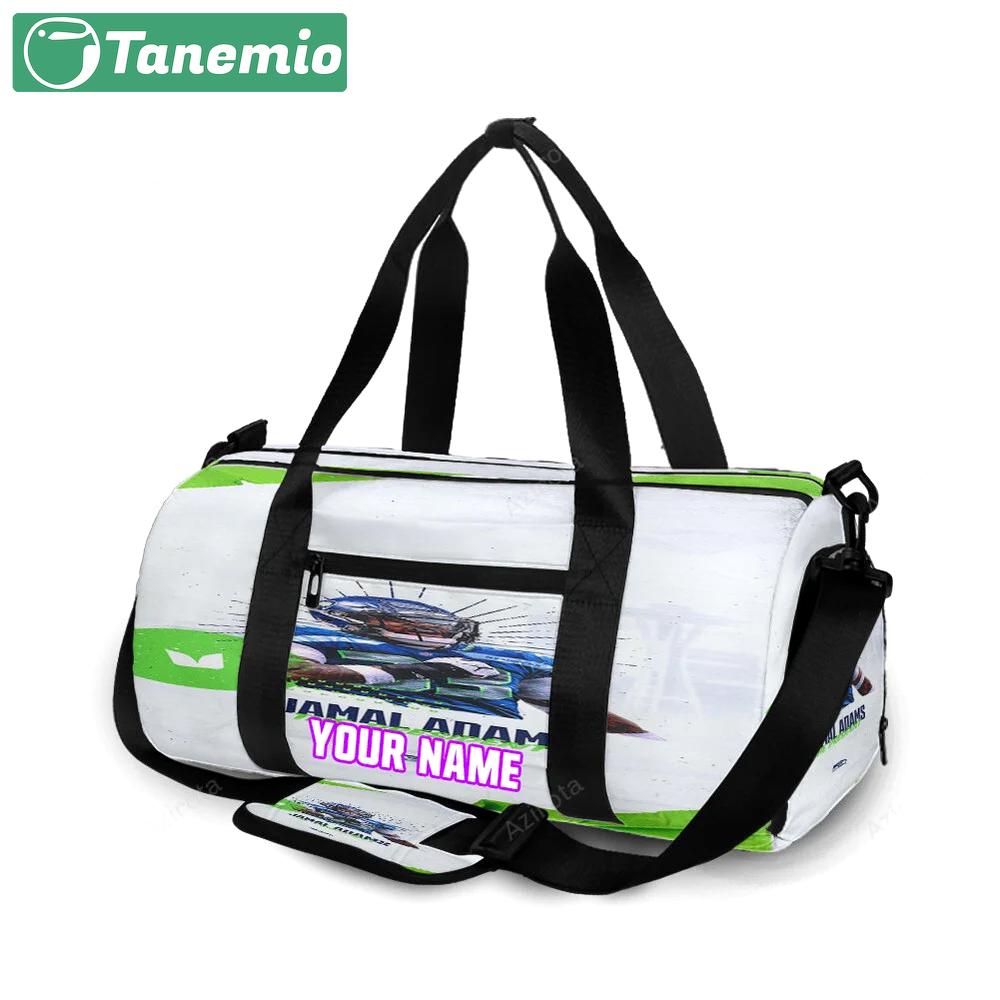 Seattle seahawks jamal adams1 personalized name travel bag gym bag 1679 Travel Bag