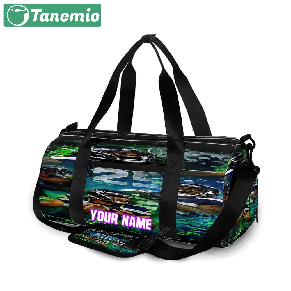 Seattle seahawks players1 personalized name travel bag gym bag 1992 Travel Bag