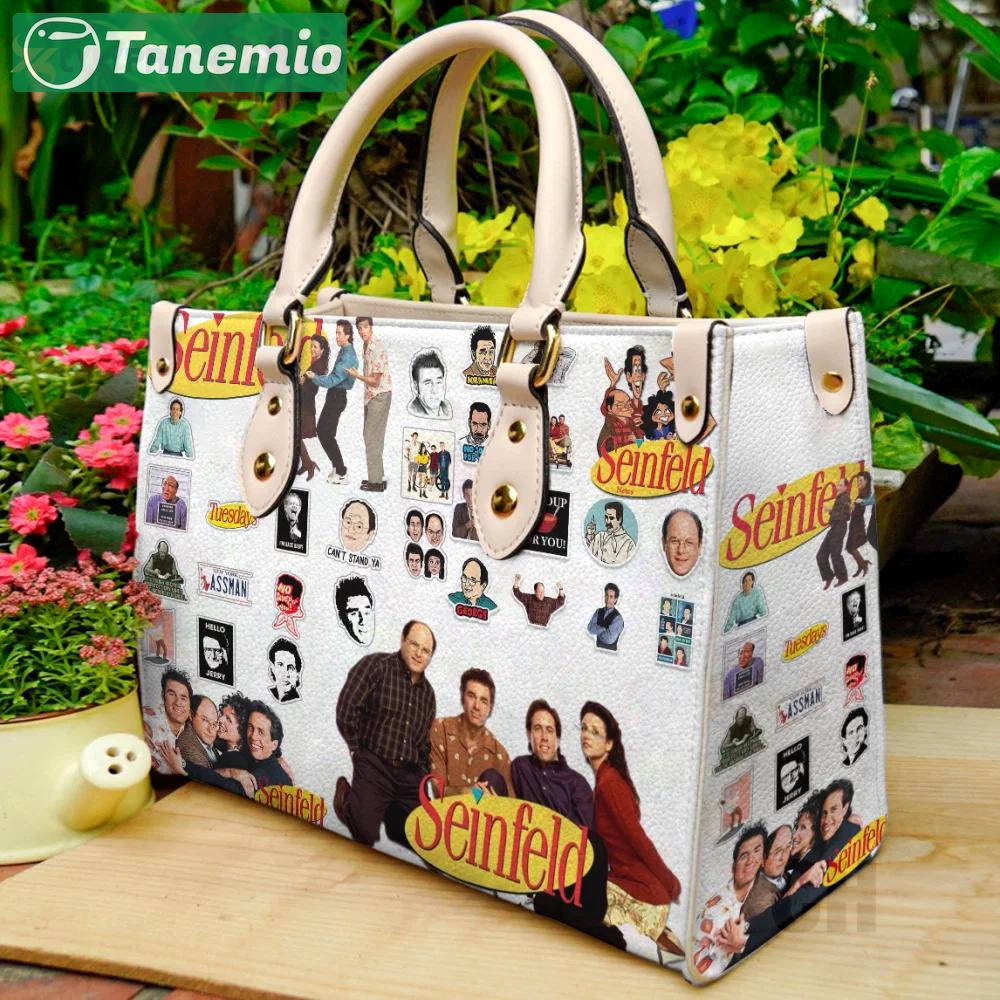 Seinfeld leather handbag gift for women 644 Women Leather Hand Bag