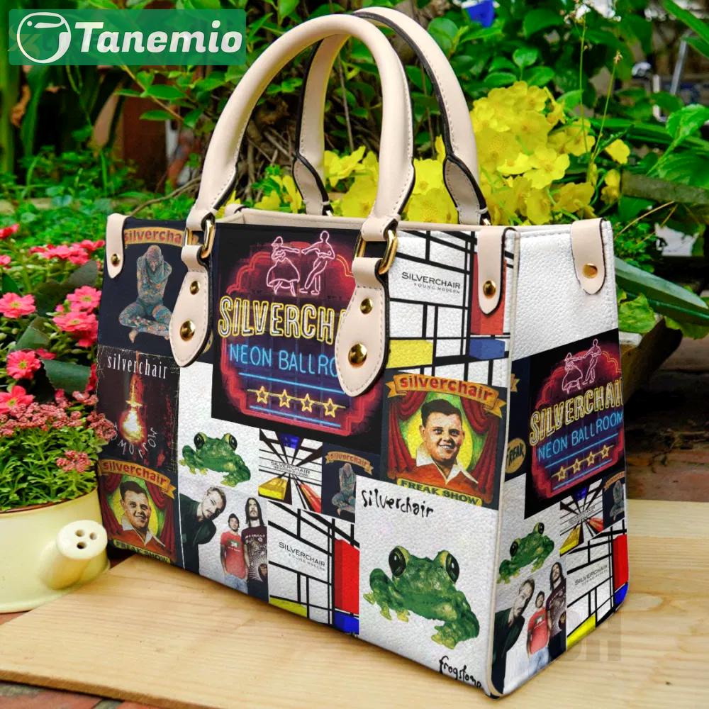 Silverchair  leather bag for women gift 1934 Women Leather Hand Bag