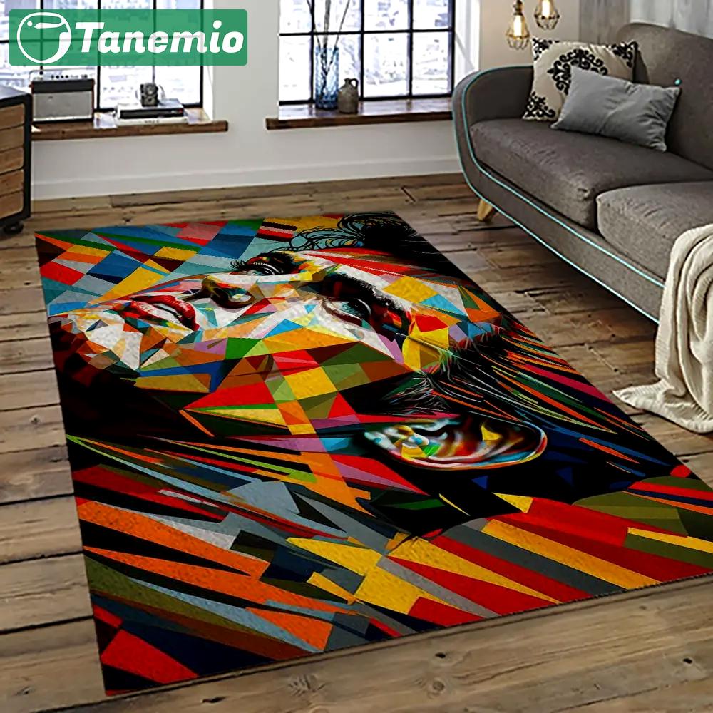 Singer elvis presley music carpet rectangle area rug for living room bedroom decor ep24 Rectangle Rug
