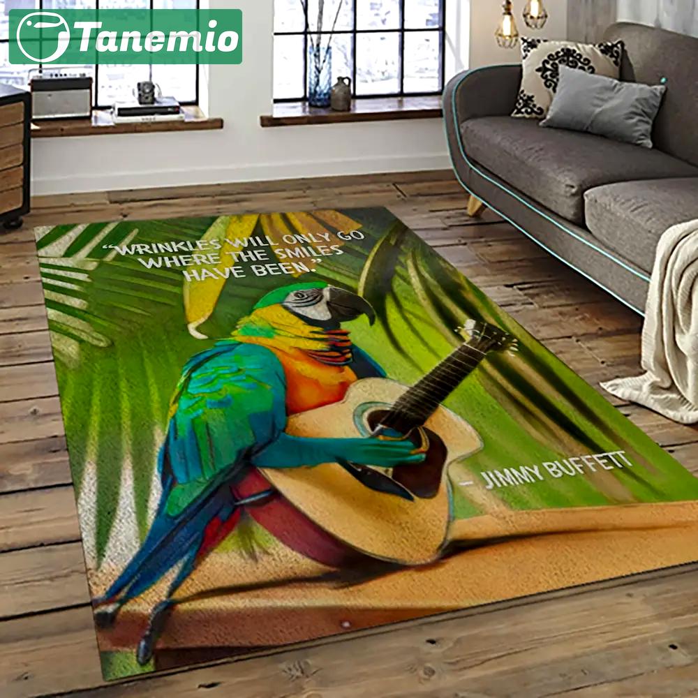 Singer jimmy buffett music carpet rectangle area rug for living room bedroom decor jb29 Rectangle Rug