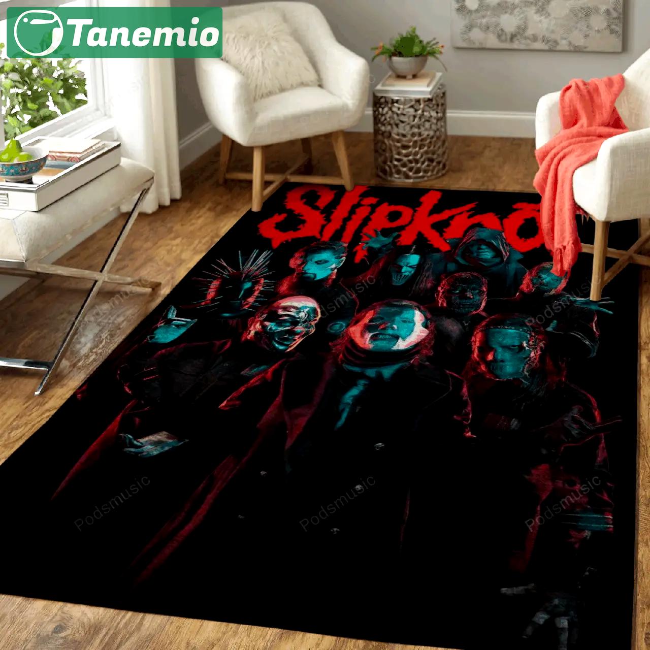 Slipknot music art for fans area rug living room carpet rug regtangle carpet floor decor home decor v11297 Rectangle Rug