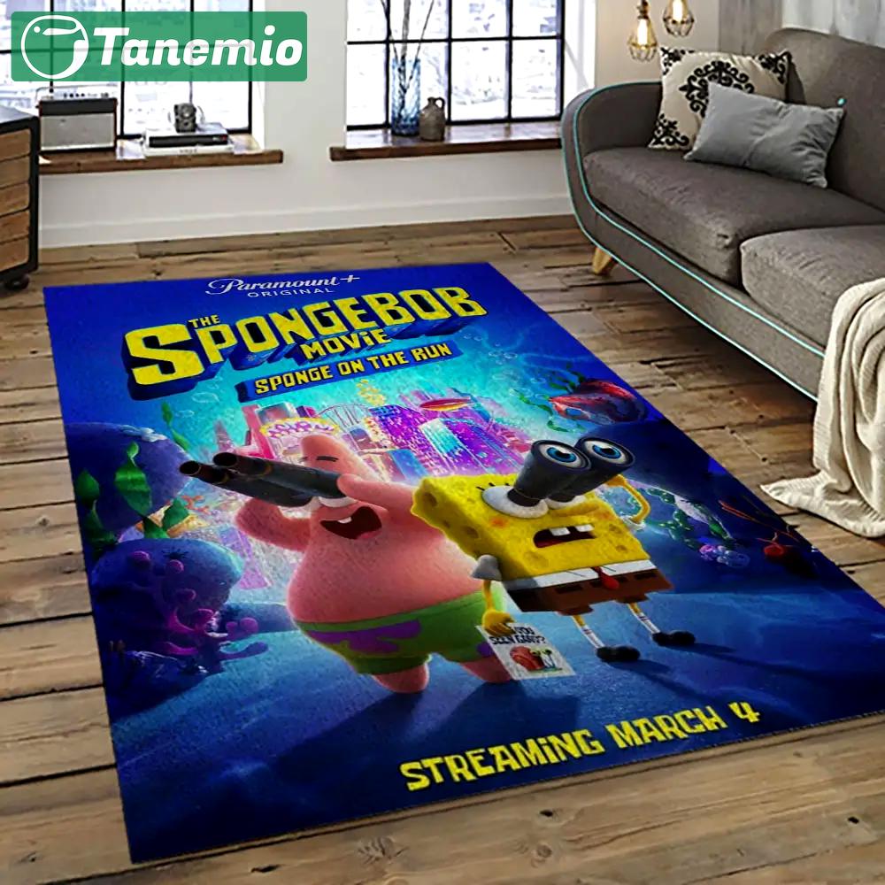 Spongebob squarepants cartoon tv show retangle carpet area rug home decor best gift for family ssp26 Rectangle Rug