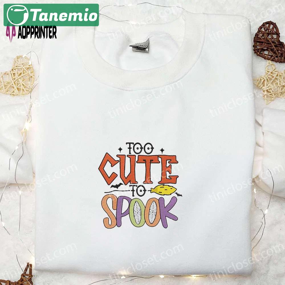 Spooky cute: embroidered halloween shirts with happy & cool designs Embroidered Shirt