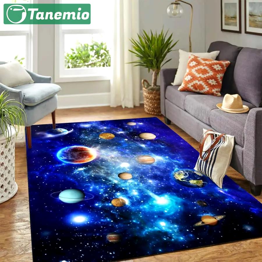 Star sky 3d  rug home decor football team logo carpet rug living room 19120724 Rectangle Rug