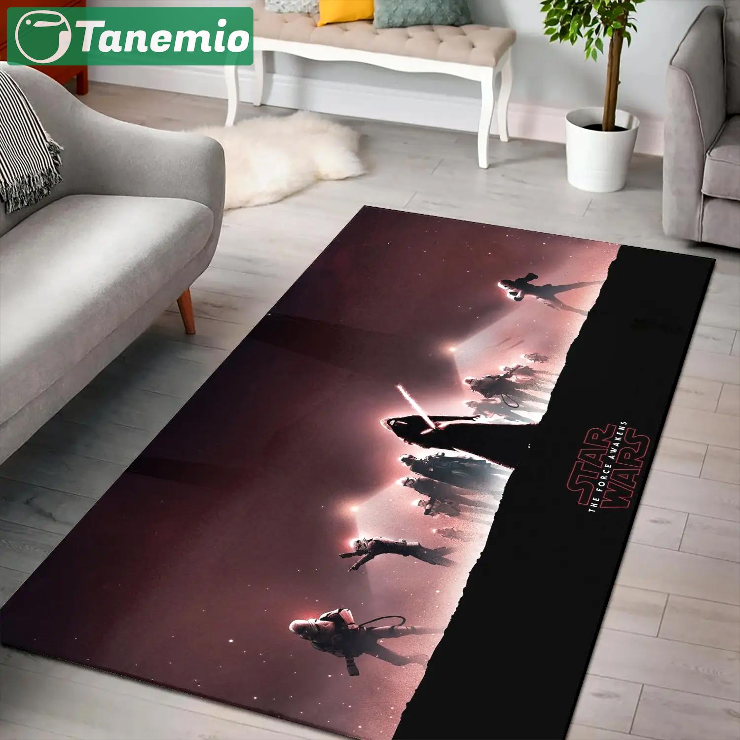Star wars living room rug home decor carpet rug living room 200221 Rectangle Rug