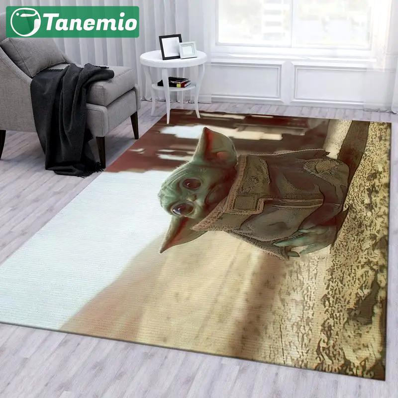 Star wars yoda area rug living room and bed room rug home decoration Rectangle Rug