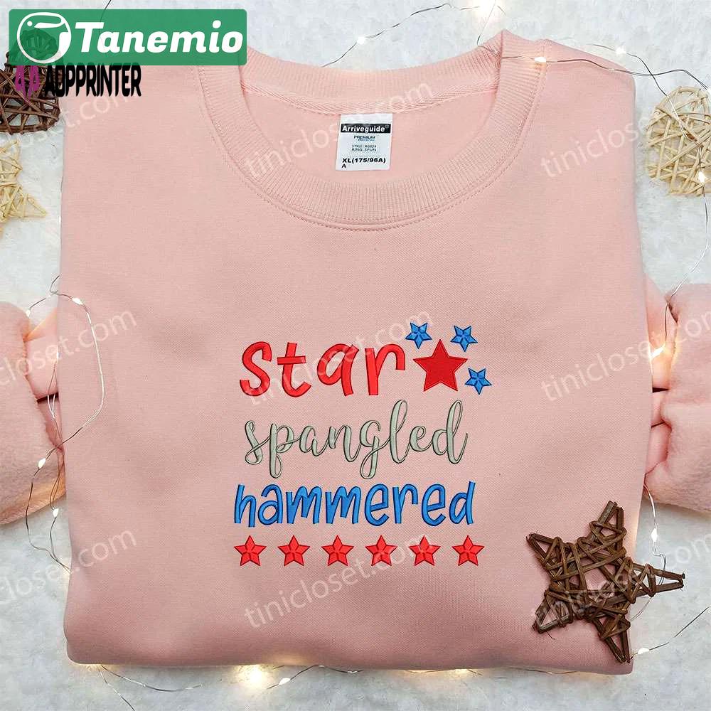 Stars usa embroidered shirt: best patriotic shirts & national day gifts Embroidered Shirt