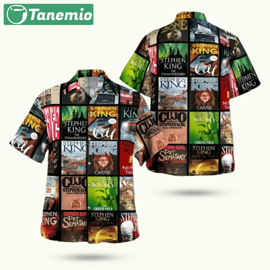 Stephen king movie hawaiian shirt Hawaii Shirt Shorts & Flip Flops