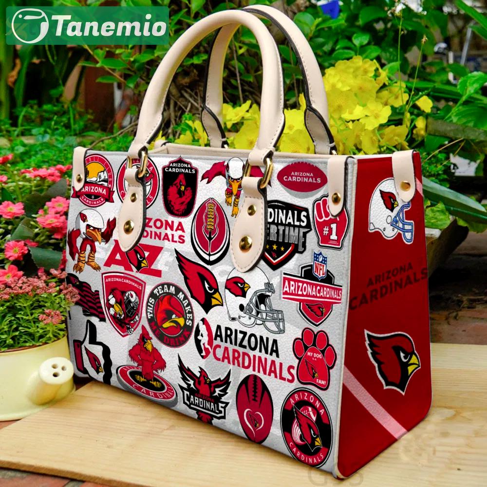 Stylish arizona cardinals leather handbag – perfect women s day gift! g95 3858 Women Leather Hand Bag