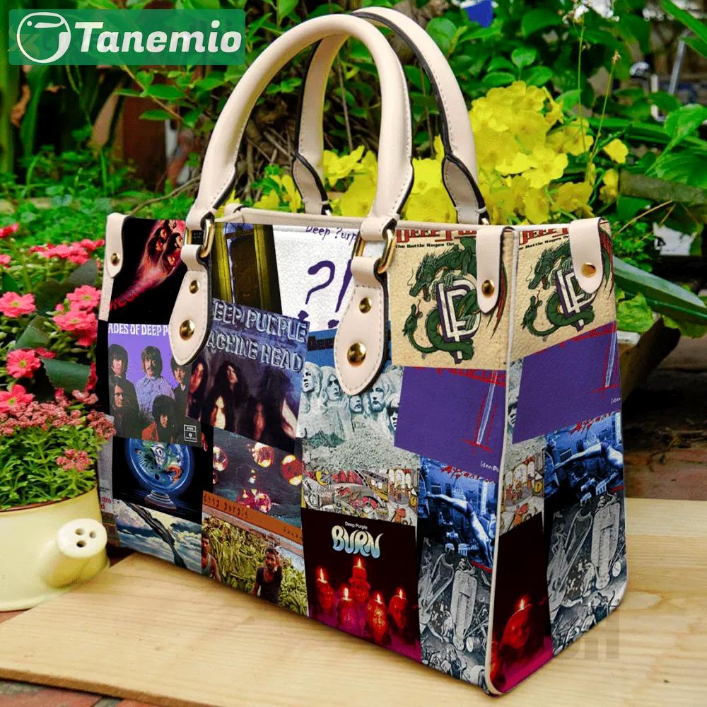 Stylish deep purple leather hand bag gift for women’s day for women s day – the perfect gift! 3696 Women Leather Hand Bag